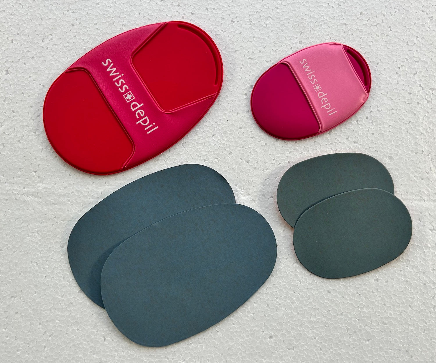 Starter Set: Swissdepil Maxi + Mini Pads (rosa)