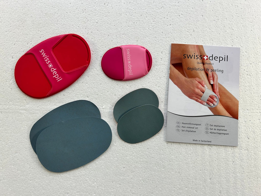 Starter Set: Swissdepil Maxi + Mini Pads (rosa)